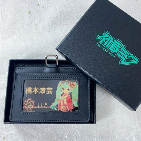 【セミオーダー】蒔絵×初音ミク 蒔絵オリジナルネームパス(オリジナルネームカード10枚付