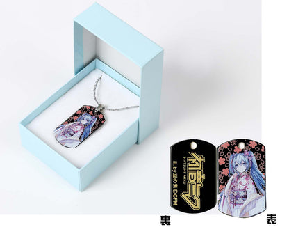 マジカルミライ2018　蒔絵タグプレートネックレス