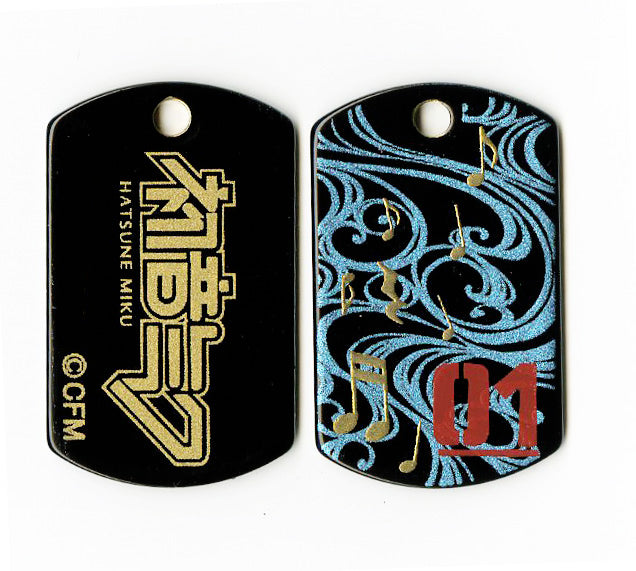 マジカルミライ2018　蒔絵タグプレートネックレス