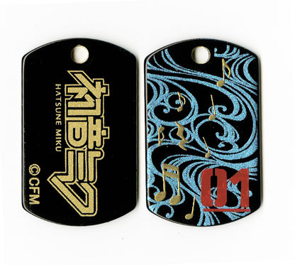 マジカルミライ2018　蒔絵タグプレートネックレス