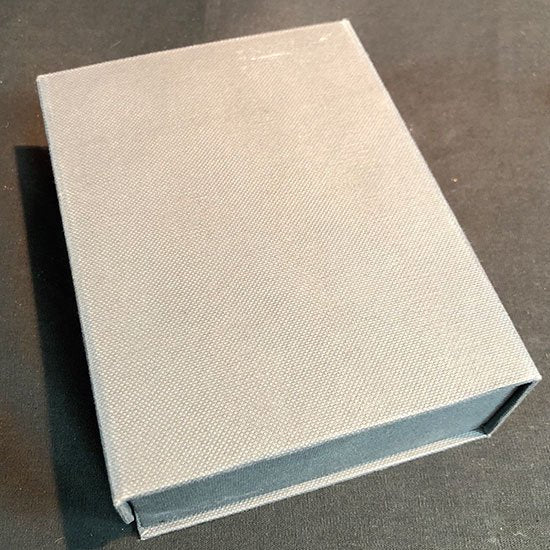 蒔絵ガラス置き時計 山水