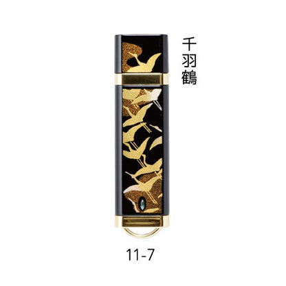 11-7 蒔絵USBフラッシュメモリ・千羽鶴