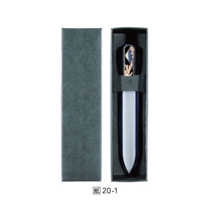 20-1 ブラジェク製高級蒔絵爪ヤスリ 紙箱入り 富士に桜