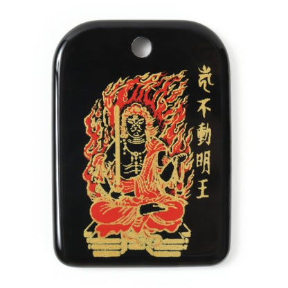 蒔絵根付 八体仏・不動明王(酉歳)・守護本尊