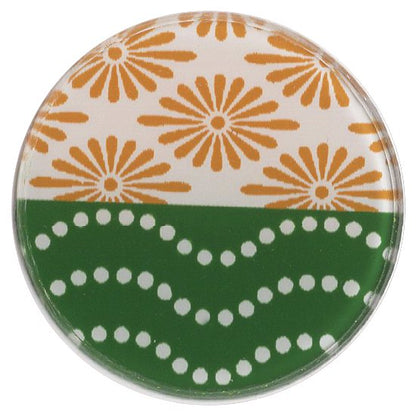 蒔絵マスクチャーム「WAKUPITA(わくぴた）」 単品 菱・波