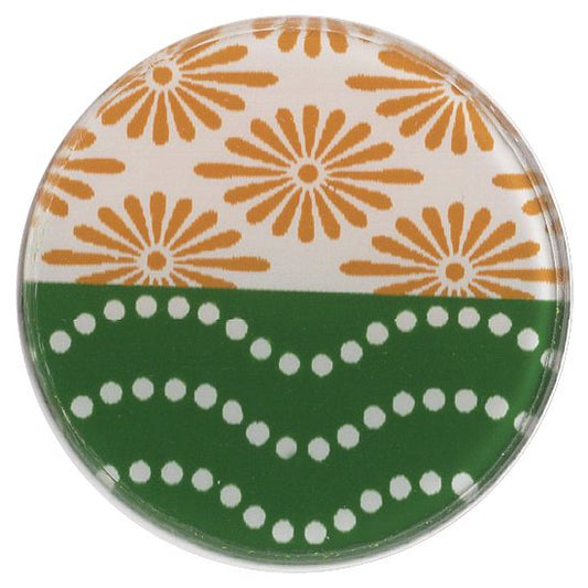 蒔絵マスクチャーム「WAKUPITA(わくぴた）」 単品 菱・波