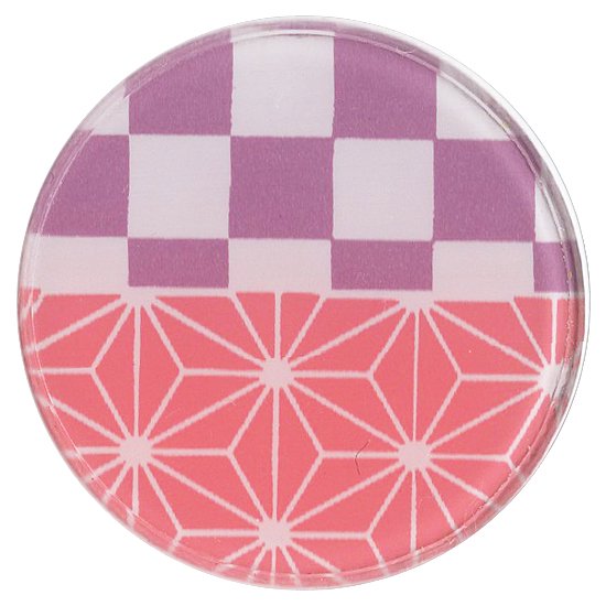 蒔絵マスクチャーム「WAKUPITA(わくぴた）」 単品 市松・麻