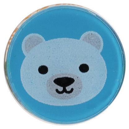 蒔絵マスクチャーム「WAKUPITA(わくぴた）」 単品 白くま