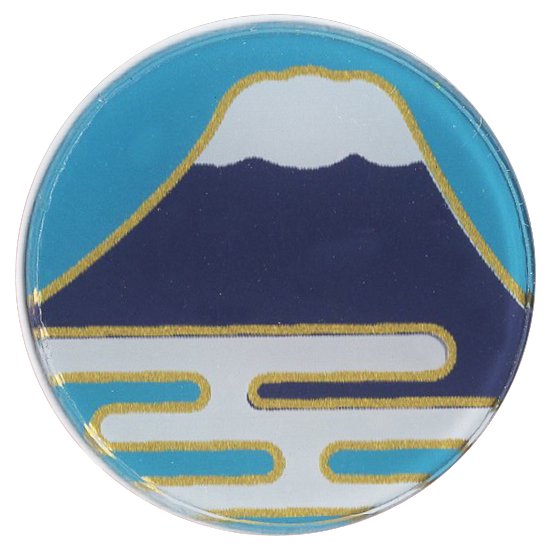 蒔絵マスクチャーム「WAKUPITA(わくぴた）」 単品 富士山