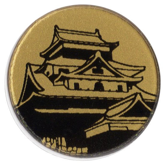 蒔絵マスクチャーム「WAKUPITA(わくぴた）」 単品 城