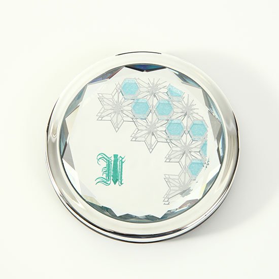 蒔絵×初音ミク 蒔絵クリアコンパクトミラー(クリア)