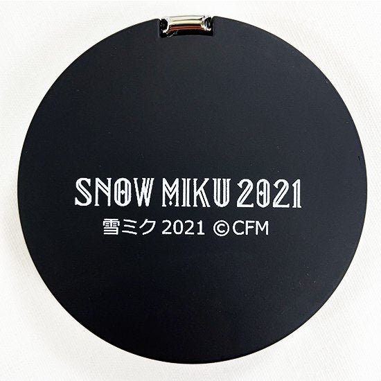 蒔絵×初音ミク 蒔絵クリアコンパクトミラー SNOW MIKU 2021