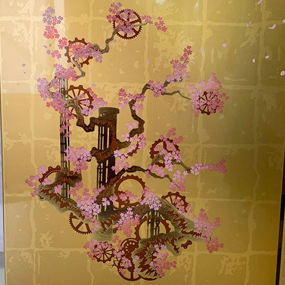 初音ミク　千本桜　金びょうぶ