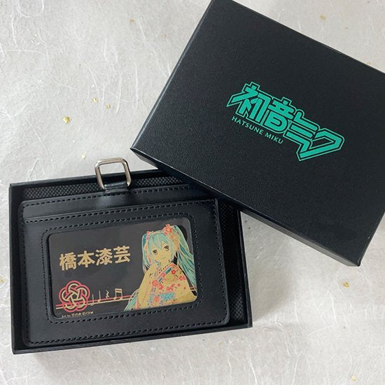 【セミオーダー】蒔絵×初音ミク 蒔絵オリジナルネームパス（オリジナルネームカード１０枚付