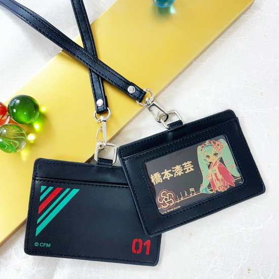 【セミオーダー】蒔絵×初音ミク 蒔絵オリジナルネームパス（オリジナルネームカード１０枚付