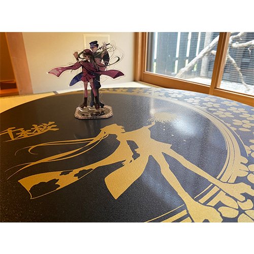 千本桜×蒔絵ちゃぶ台 ※お届けは2023年3月上旬予定