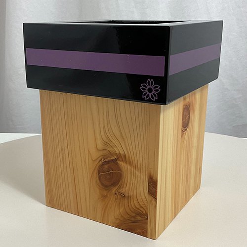 千本桜×蒔絵ダストボックス ※お届けは2023年3月上旬予定