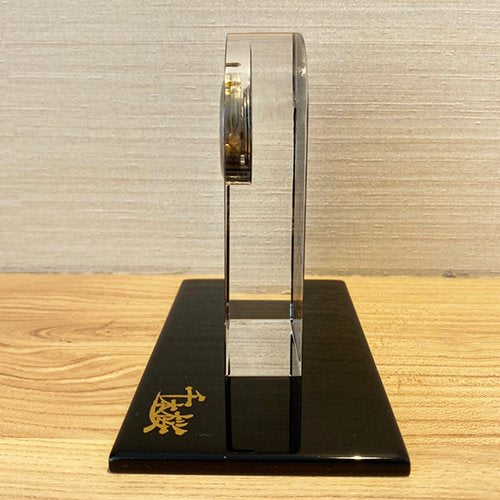 千本桜×蒔絵ガラス置時計 ※お届けは2023年3月上旬予定