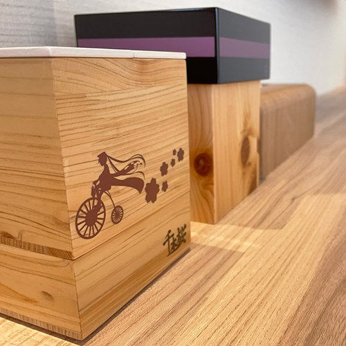 千本桜×蒔絵室内用プランター　※お届けは2023年3月上旬予定