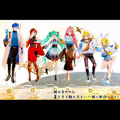 【特許出願済】全環境汎用創作型Acrylic Stick