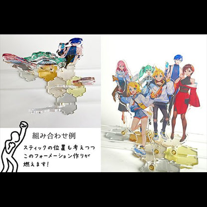 【特許出願済】全環境汎用創作型Acrylic Stick