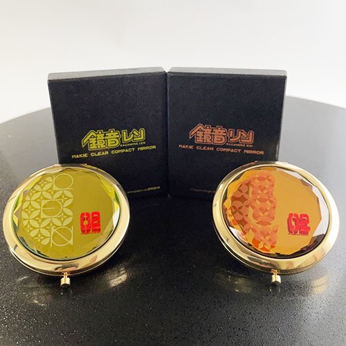 【鏡音】蒔絵クリアコンパクトミラー